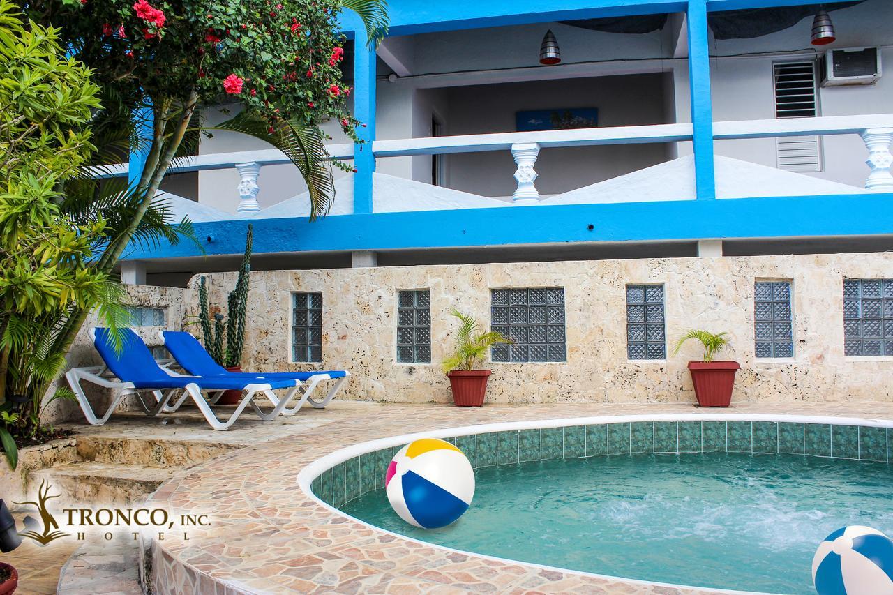 Hotel El Tronco Inc Boca Chica Bagian luar foto