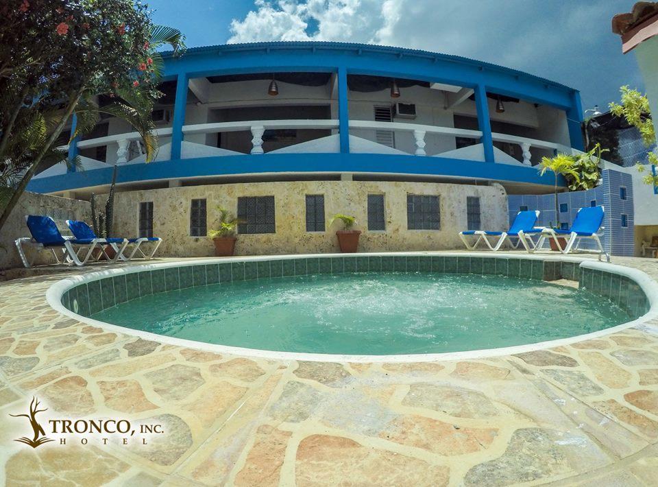 Hotel El Tronco Inc Boca Chica Bagian luar foto